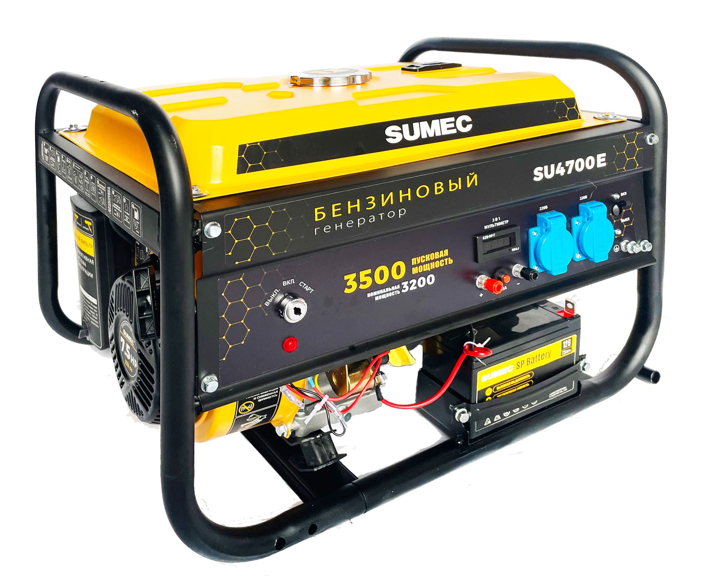 Генератор бензиновый SUMEC SU4700E (3,2 кВт)